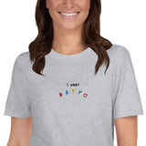 I want NASTO - Embroidered t-shirt